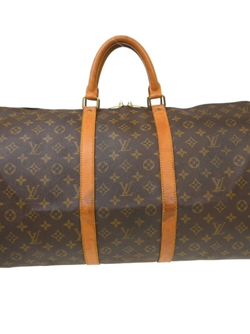 LOUIS VUITTON KEEPALL 55 TRAVEL HANDBAG MONOGRAM